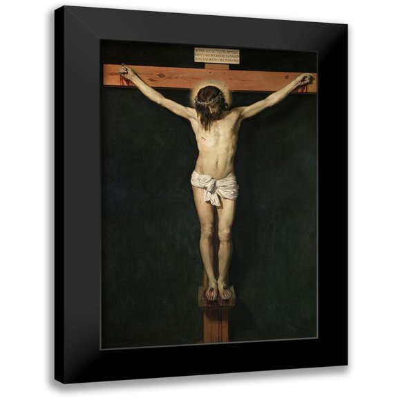 Valazquez, Diego 11x14 Black Modern Framed Museum Art Print Titled - Christ Crucified