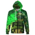 thumbnail image 6 of Apex Legends Octane Jacket Casual Oversized Hoodie Stylish Zipper Hooded Sweatshirt Warm Loose Outerwear 3XL, 6 of 8