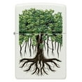 thumbnail image 3 of Zippo Tree Life Texture Print Design White Matte Pocket Lighter, 3 of 6