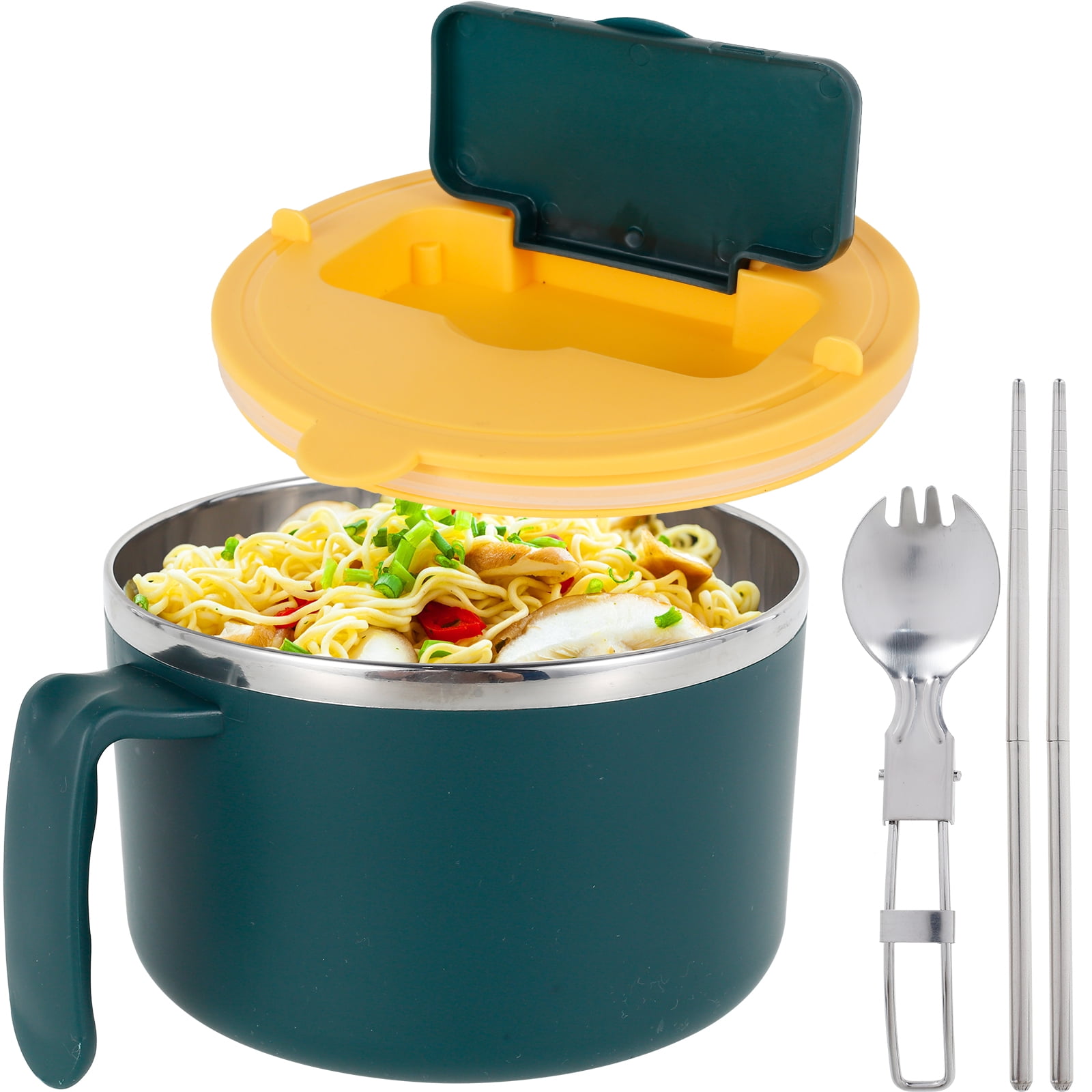 Microwaveable Noodle Bowl with Lid - GD-NB50