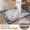 thumbnail image 2 of 2x3 Entryway Rug Bathroom Rugs for Front Door Bedroom Kitchen, Washable Vintage Print Carpet, Floor Mat with Non Slip Backing, 2 of 8