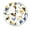 FFclock028, variant on ZXCXRQFa Clock Watercolor Owl Silent Non Ticking Wooden Clock 10 Inch, Round Wall Clock,Decorative for Living Room, Kitchen, Home,Bathroom, Bedroom, Office or School