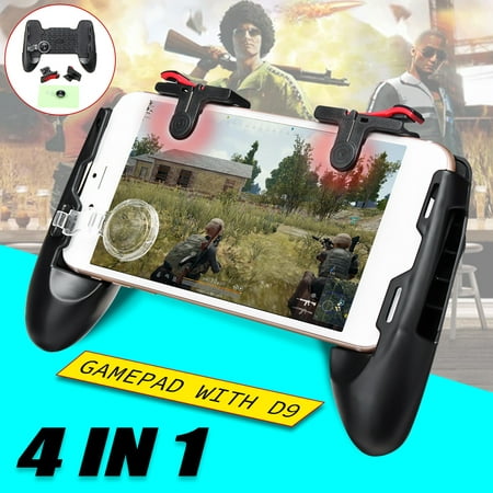 Gaming Joystick ,4 In 1 Gaming Joystick Handle Holder Controller Gamepad Mobile Cell Phone Shooter Trigger Fire Button Aim Key For PUBG