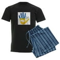 thumbnail image 6 of CafePress - Ukraine Pajamas - Men's Dark Loose Fit Cotton Pajama Set, 6 of 7