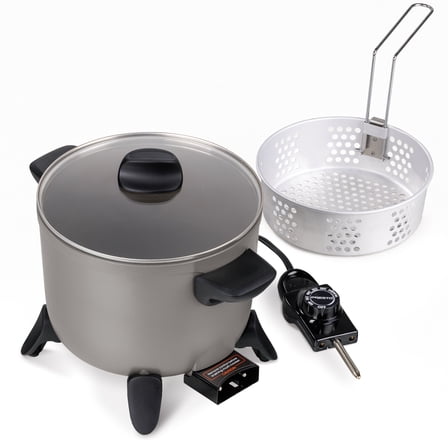 Presto Kitchen Kettle Ceramic Deep Fryer/Multi-Cooker