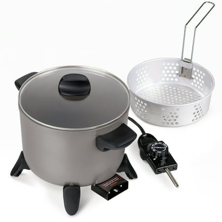 Presto Kitchen Kettle Ceramic Deep Fryer/Multi-Cooker