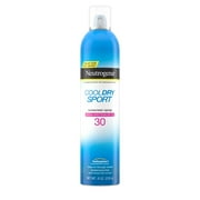 Neutrogena CoolDry Sport Water-Resistant Sunscreen Spray SPF 30, 8 oz