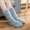 Dark Gray, variant on Babysbule Socks for Women Ladies Solid Color Long Slippers Thick Plush Indoor Double-Layer Thickening Indoor Shoes