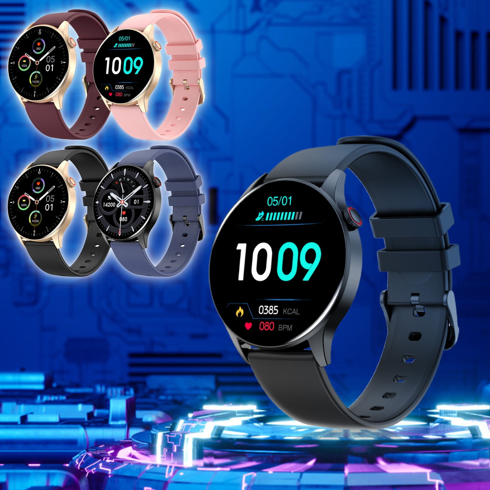 Smart Watch Full Screen Smart Watches For Android IOS Phones Smart