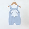 thumbnail image 3 of Baby Rompers Clothes Bunny Rabbit Knitted New Born Boys Girls Jumpsuits One Piece Infant Bebes Kids Easter Outfit Cartoon Costum, 3 of 5