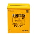 thumbnail image 1 of Retro Metal Wall Mounted Mailbox Bucket Newspaper Letter Box Post Garden Decor, 1 of 10