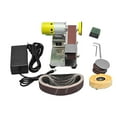 thumbnail image 2 of Adjustable Speed Grinder Belt Sander US Adapter Non Slip High Fixed Angle Grinding Belt Machine Electric Sander for Wood DIY Welding , Style C, 2 of 8