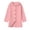 Pink, variant on QTBIUQ Boys Girls Thickened Double Layer Tweed Coat with Pockets Hooded Medium Long Outerwear Warm Winter