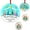 A, variant on Mecorevxz 1 Pcs Nativity Scene Ornaments - 3.15'' Diameter & Gifts Boxed Keepsake | Christmas Tree Nativity Scene Hanging Ornaments Suitable for Christmas Decor,Christmas Gifts