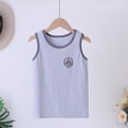 thumbnail image 2 of Débardeur pour Filles, Camisole Sans Manches Respirante Type Nuage, Col Rond pour Tenue Décontractée d'Été, 2 of 4