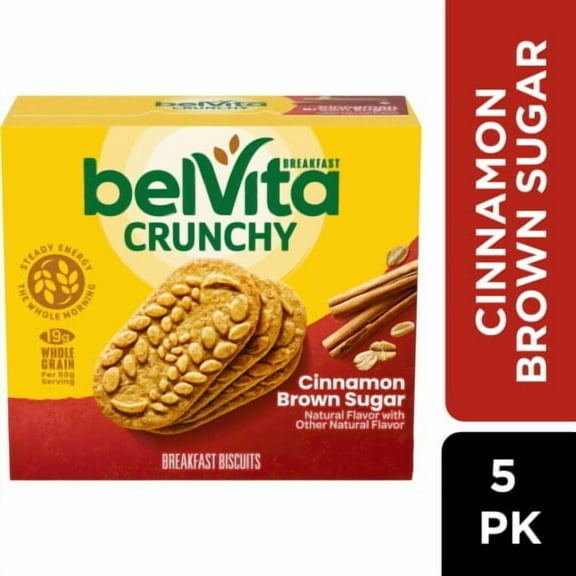 Belvita Cinnamon Brown Sugar Breakfast Biscuits 5 ct