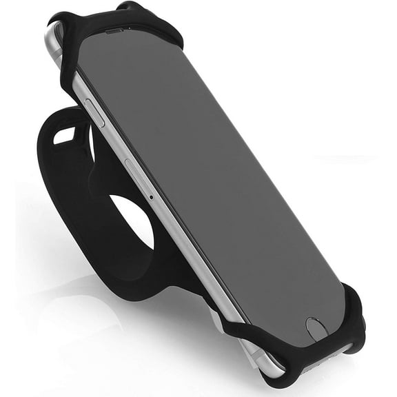 Bicycle Mount Handlebar for Samsung Galaxy S23/FE/Plus/Ultra/S24/FE/Plus/Ultra - Silicone Holder Bike Non-Slip Strap Shockproof