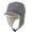 Gray, variant on Deago Men Women Winter Warm Plush Ushanka Russian Hat Windproof Trapper Hat with Earflaps Hunting Outdoor Hat
