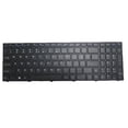 thumbnail image 1 of Teclado de papel sin retroiluminación para portátil CLEVO CVM18H93US94309 6-80-N1510-01A-1, marco negro en inglés, nuevo, 1 of 1