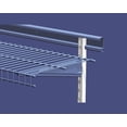 thumbnail image 4 of ClosetMaid ShelfTrack Standard - Hanging Steel Closet Shelf Organizer - 30 Inch, White, 4 of 4