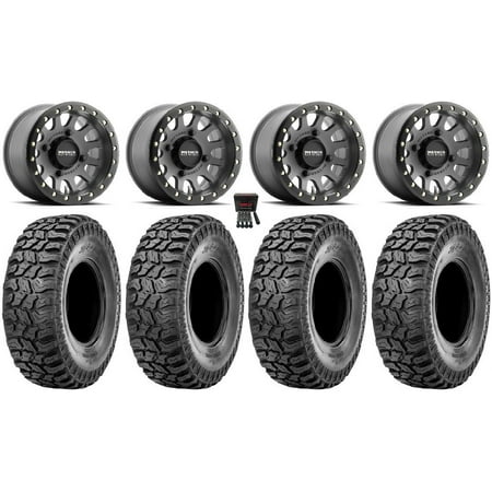 Method 401 Bdlk 15 Wheels Titanium 33 Ridge Saw 2.0 Tires Polaris RZR XP 1000 / PRO XP / Ranger XP 900/1000
