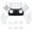 White, variant on PlayVital 3D Studded Edition Anti-Slip Silicone Cover Skin for ps5 Controller, Soft Rubber Case Protector for ps5 Wireless Controller with Thumb Grip Caps - Pink & White