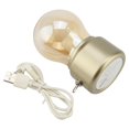 thumbnail image 1 of Bombilla LED Lámpara Escritorio Luz nocturna Mesa de escritorio Carga USB (Oro), 1 of 8