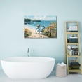 thumbnail image 4 of Beach Canvas Wall Art Coast Theme Wall Decor Ocean Picture Print, Relaxing Seascape Artwork, 4 of 7