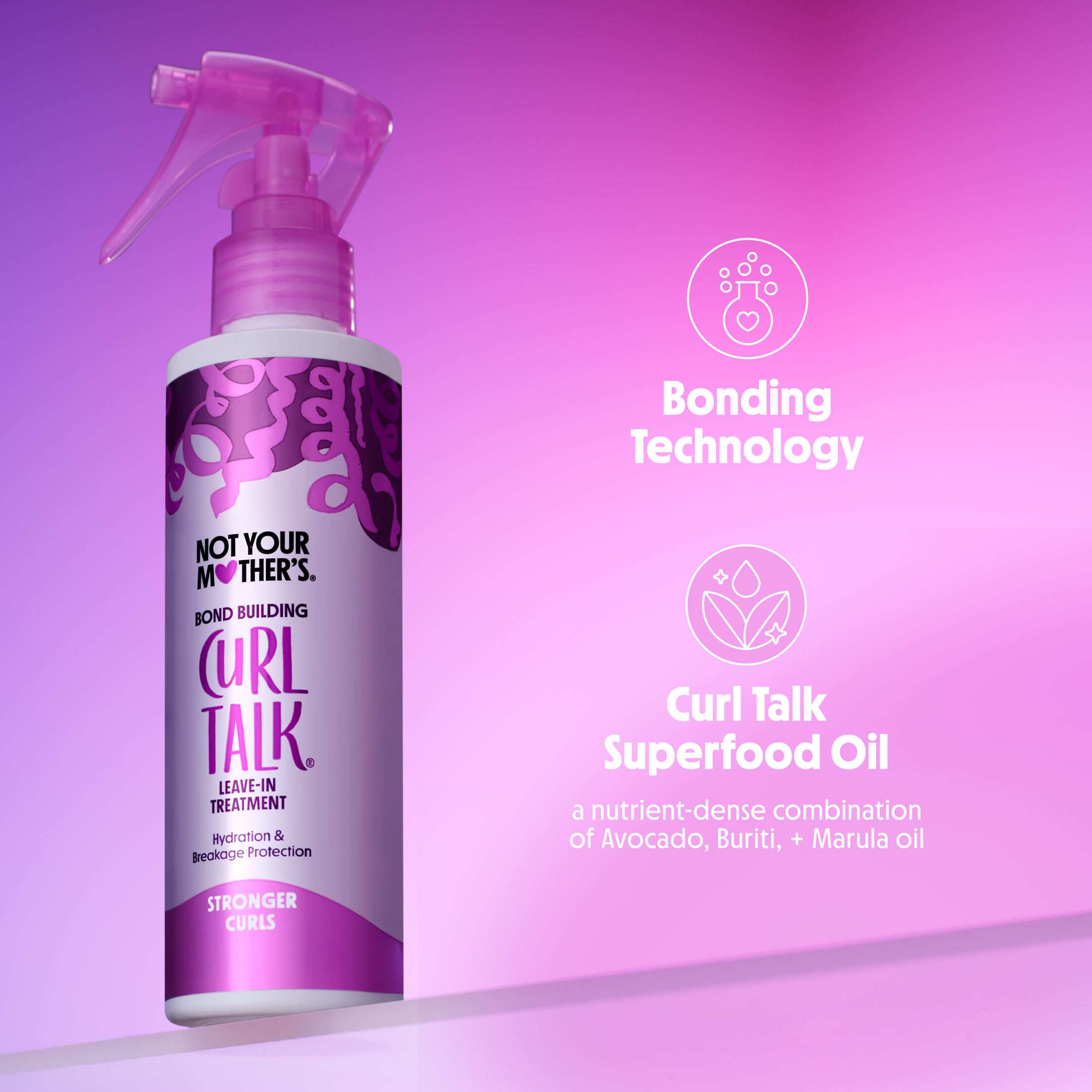 Not Your Mother's Curl Talk Leave-In Bond Building Treatment photo 5
