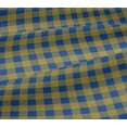thumbnail image 4 of oneOone Cotton Jersey Blue Fabric Gingham Check Dress Material Fabric Print Fabric By The Yard 58 Inch Wide, 4 of 4