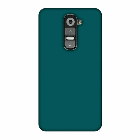 LG G2 D802 Case - Shaded Spruce, Hard Plastic Back Cover. Slim Profile Cute Printed Designer Snap on Case with Screen Cleaning