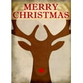 thumbnail image 2 of Allen, Kimberly 24x32 Gold Ornate Wood Framed with Double Matting Museum Art Print Titled - Reindeer Christmas, 2 of 4