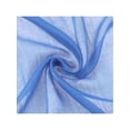 thumbnail image 4 of Bufanda de invierno cálida de imitación de cachemira INSPIRE CHIC, chal de franjas de color sólido para mujeres y hombres 78.7"x27.6" azul real, 4 of 6