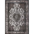 thumbnail image 1 of Ahgly Company Indoor Rectangle Mid-Century Modern Charcoal Gray Oriental Area Rugs, 5' x 8', 1 of 6