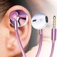 thumbnail image 3 of Koszal Earphone In-ear Gaming Noise Isolating Gaming Earbuds Deep Bass Earphones for Tablets, 3 of 7
