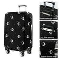 thumbnail image 5 of Black Star Moon Planet Pattern Luggage Cover Fashion Suitcase Cover Baggage Covers Fit 25-28 Inch Luggage (Go Travel), 5 of 5