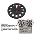 thumbnail image 3 of 1/4 7 Inch Empty Tape Reel, Aluminum Alloy 7 Inch Universal Open Reel Sound Tape Disc for  Studer Parts, Repair Recorder, 3 of 7