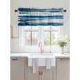 thumbnail image 2 of Valances for Windows Abstract Modern Rod Pocket Cafe Window Treatments Valance Curtains for Kitchen Bathroom Laundry Basement Windows 42"x12", 2 of 9