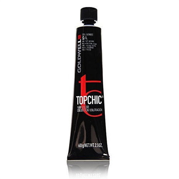 Goldwell Topchic Hair Color Coloration (Tube) 9A Very Light Ash Blonde by Goldwell