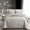 Gray, variant on 2/3PCS Cherry Blossom Branch Bedspread Set,1pc Quilt + 1/2pcs Pillowcase,Wrinkle Resistant Lightweight Breathable Soft Machine Washable All Seasons Usable(Pink,Twin)