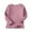 Pink, variant on Agkizg Girls Long Sleeve Tops,Casual T-Shirts for Kids,Toddler Kids Boys Girls Shirts Fashion Solid Color Round Neck Long Sleeve Top
