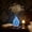 A, variant on Night Light USB Powered Glass Decorative Vase with Colorful Geometric Patterns, Ambient Light for Living Room Bedroom, 2-in-1 Flower Arrangement Vase and Lamp