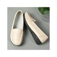 thumbnail image 6 of Gomelly Womens Loafers Casual Slip on Driving Shoes Classic Boat Shoes Beige 10, 6 of 7