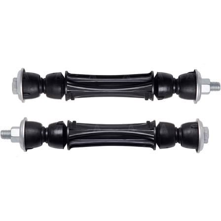 2 Pcs Stabilizer Sway Bar Link Kit with Polyurethane Bushes for Escalade, Avalanche, Silverado, Suburban, Tahoe, Sierra, Yukon, and More - High-Performance Suspension Parts