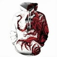 thumbnail image 6 of Venom 3d digital print hooded pullover hoodie, 6 of 9