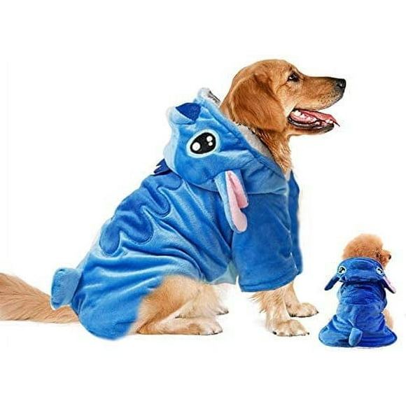 Ropa para Mascotas con el Diseño de Stitch Ropa de Otoño e Invierno con Cuatro Patas Adecuada para Perros de Raza Teddy y Otras Mascotas