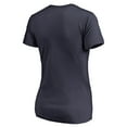 thumbnail image 3 of Women's Navy Oklahoma City Blue Overtime V-Neck T-Shirt, 3 of 3