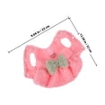 thumbnail image 2 of UPGRATOR Abrigo Térmico Para Perros Rosa Con Cómodo Moda Y Protección Y Nieve, 2 of 6