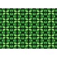 thumbnail image 1 of Ahgly Company Indoor Rectangle Patterned Lime Green Area Rugs, 5' x 8', 1 of 6
