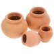 thumbnail image 5 of 4 Uds pequeñas macetas de terracota maceta suculenta maceta de terracota macetas de vivero de flores macetas de cría, 5 of 7
